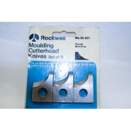 Delta No. 35-221 moulding cutter knives 1/4