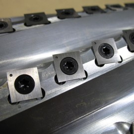 Timesavers Planer Sander Spiral Head Carbide Inserts 14 x 14 x 2 mm 