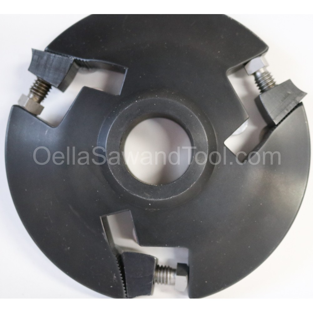 THE INNOVATOR II CW ROTATION Raised Panel Shaper Cutter Head 1-1/4 BORE