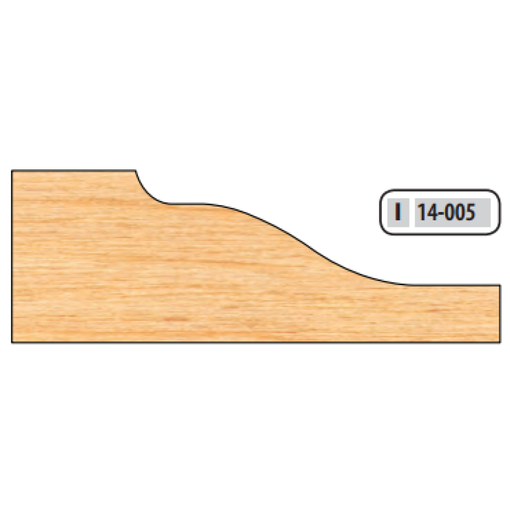 Freeborn IC-14-005 Raised Panel Insert Cutter for 3/4" material