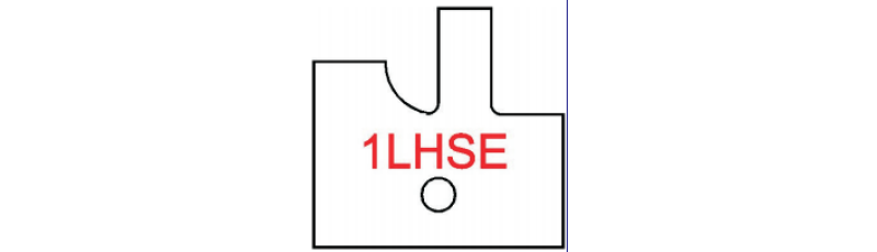 Byrd Rail Shaper Cutter loaded with 1LHSE Inserts CCW MFD