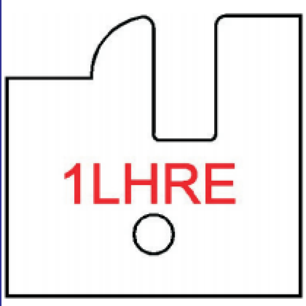 Byrd Rail Shaper Cutter loaded with 1LHRE Inserts CCW MFD