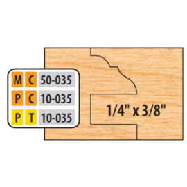 Freeborn PC-10-035 Cope & Pattern 6 piece shaper cutter set