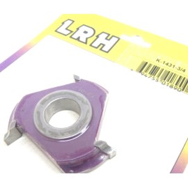 LRH K-1431 3/16" radius quarter round concave 3/4" bore