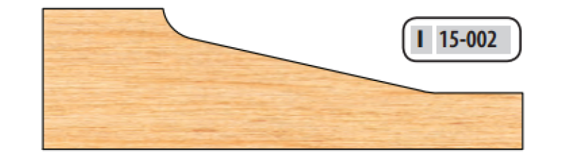 Freeborn IC-15-002 Raised Panel Insert Cutter for 5/8" material