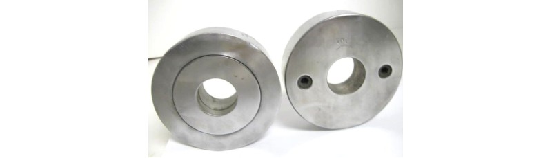 Used CGG Schmidt SC314-1 CW (clockwise) 4" lockedge collars with Rub bearing, 1-1/4" bore