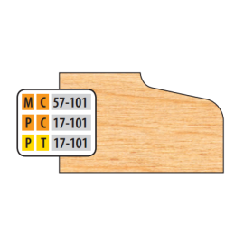 Freeborn PC-17-101 Door Edge  Cutter for 32mm Hinge system