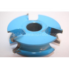 Half Round / Bull Nose  1/4" Radius shaper cutter preowned 3/4" bore
