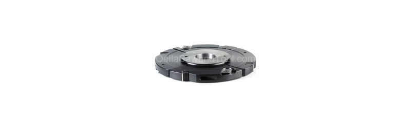 Amana 61360 Insert Carbide Adjustable Groove with Scorer 160mm (6-5/16) Dia x 8 to 15mm (5/16 to 19/32) x 1-1/4 Bore