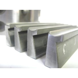 Shaper cutter molder 120mm/4.75" cut length x 4-1/2" ODx1-1/4" bore corrugated head 20 hook