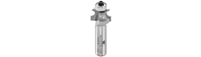 Whiteside Edge Beading router bit 3246 Bead diameter 1/4