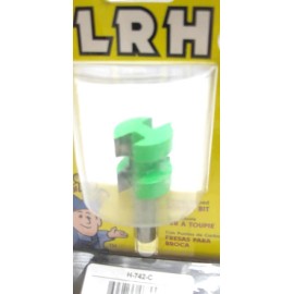 New LRH H-742-C router shaper bit  v - groove 1/2" shank