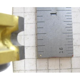 LRH 68-C 1/8" concave radius half round 3/4" bore