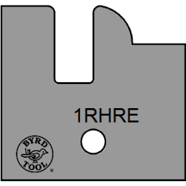 Byrd Rail Shaper Cutter Tip set 1RHRE CCW - MFU