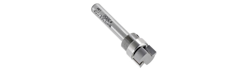 Whiteside 3000 - Template Router Bits (Ball Bearing Guide) - Quarter Inch Shank, Carbide Tipped