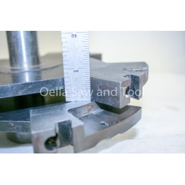 Gladu Adjustable Grooving Cutters 250mm x 20-40mm x 1-1/4" bore insert shaper cutters