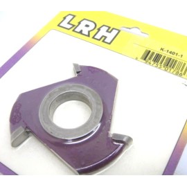 LRH K-1401 shaper cutter molder carbide tipped 1/8" convex radius 1" bore