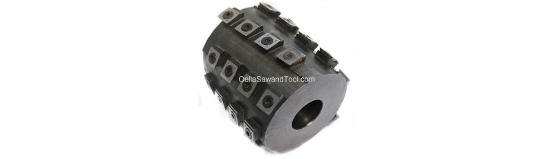 Byrd SHELIX shaper cutter head 4" CUT LENGTH 4" DIAMETER 1-1/4" BORE