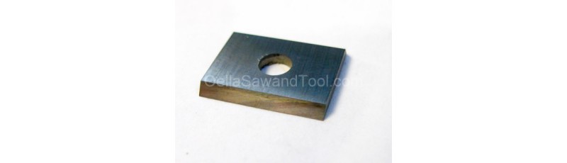 15mm x 12mm x 1.5mm - 2-edge Edgebander Carbide Insert - (Sold in boxes of 10.)