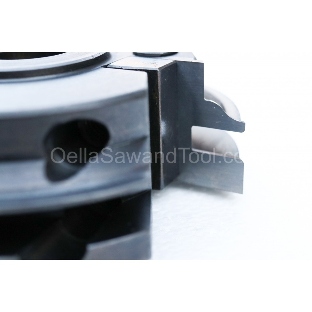Byrd Rail Shaper Cutter loaded with 2LHRE Inserts CCW MFD