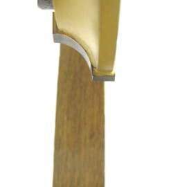 LRH K-1134 shaper cutter quarter round concave 3/8" radius 3/4"