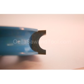 Half Round / Bull Nose  1/4" Radius shaper cutter preowned 3/4" bore