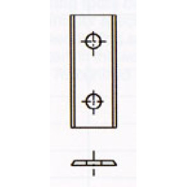 80mm Length x 13mm Width x 2.2mm Thick - 2-edge Ceratizit Carbide Insert - (Sold in boxes of 10.)