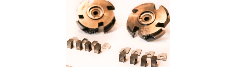 Leuco 177595 177596 EDGE ROUNDING CUTTERHEAD HW L/H R/H - Homag