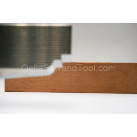 M2 corrugated back knives for Raised Panel for shaper and small molder