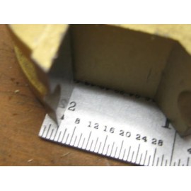 LRH 68-C 1/8" concave radius half round 3/4" bore