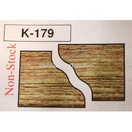 LRH K-179 shaper cutter molder matched reversible detail cutter 3/4" LRH K-179 shaper cutter molder matched reversible detail cutter 3/4"