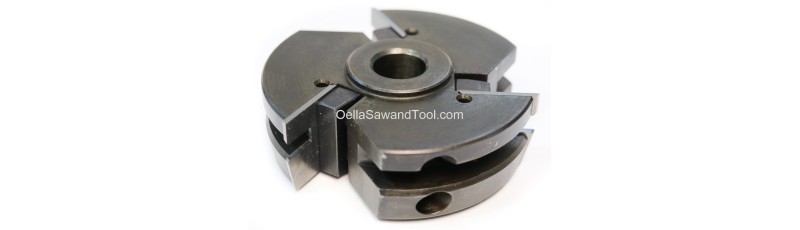 Byrd Rail Shaper Cutter loaded with 6LR Inserts CCW MFD