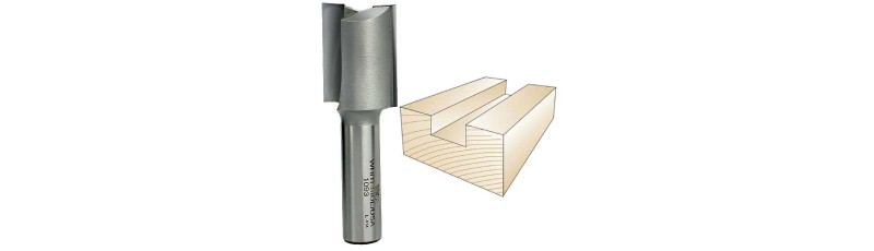 Whiteside 1093 - Straight Bit with 1-Inch Cutting Diameter and 1-1/4-Inch Cutting Length
