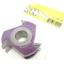 LRH K-1491 shaper cutter molder 1/8" radius double easing 3/4"