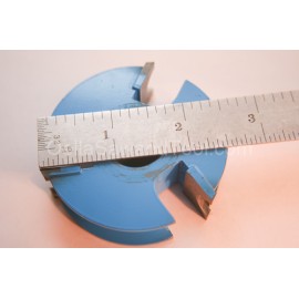 Half Round / Bull Nose  1/4" Radius shaper cutter preowned 3/4" bore
