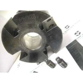 Gladu Conventional molder cutterhead 122mm x 60mm x40mm bore Z4 Free Usa Shipping