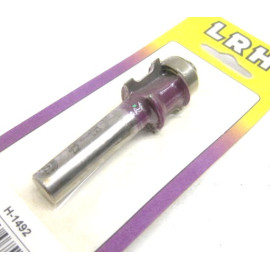 LRH H-1492 router bit 1/8" radius double easing 1/2" shank