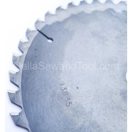 Industrial 9-7/8 x 1.25" bore ATB saw blade double end tenoner