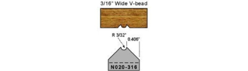 Magic Molder Plugs P-20 3/16 N-20 3/16 Table Saw & Shaper Cutter carbide tip