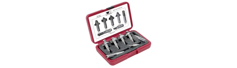 7 pc Router Bit Set, 1/2 Shank, Whiteside 401