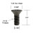 Spare Screws for Byrd Shelix Journal Head mounts the Insert KN400