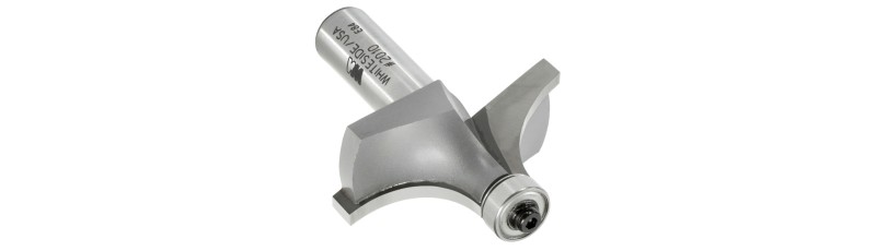 Roundover Bit, 1/4 Radius, 1/4 Shank, Whiteside 2001