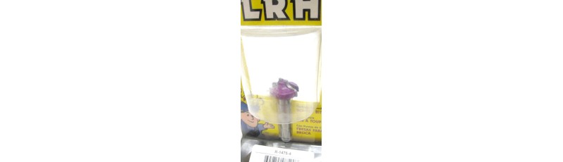 LRH R-1475-4 router bit 1/4" radius mdf raised panel door system 1/2" shank