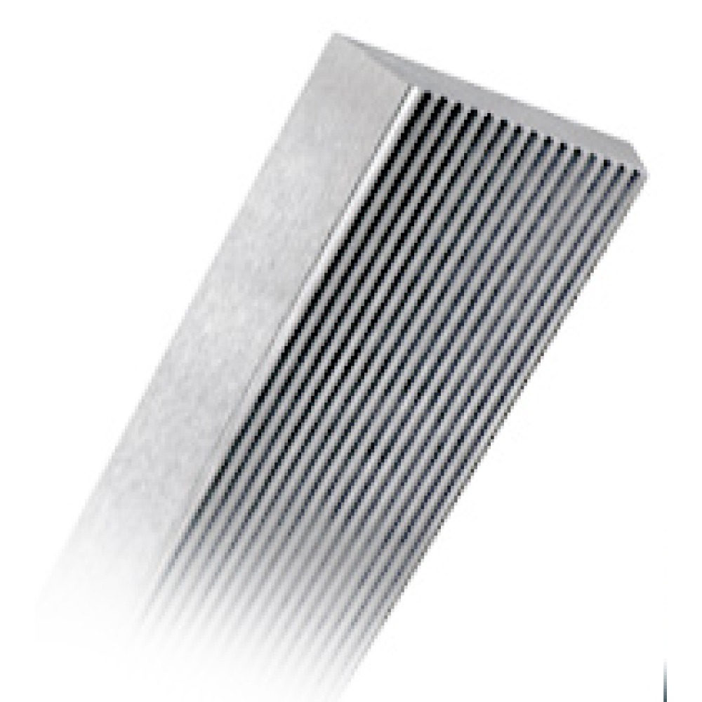 5/16" x 1-3/4" x 25" M2 Corrugated Moulder Knife Corrugated Back. 5/16" Thick x 1-3/4" Width x 25" Length - Bevel Edge