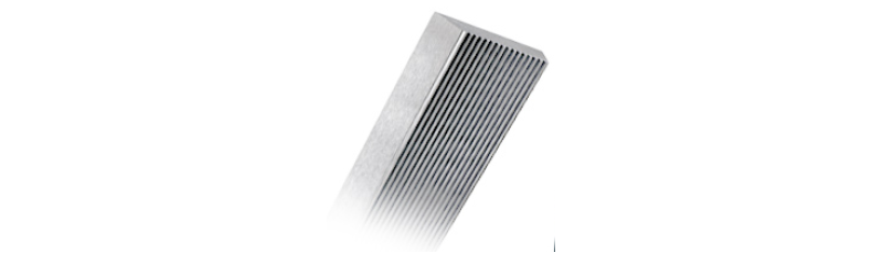 5/16" x 1-3/4" x 25" M2 Corrugated Moulder Knife Corrugated Back. 5/16" Thick x 1-3/4" Width x 25" Length - Bevel Edge