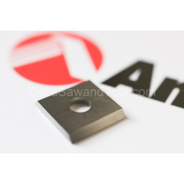 AMA-19 Carbide Tipped 2 Cutting Edges Insert Knife General Purpose Wood, Chipboard, Plywood 11.6 x 12 x 1.5mm