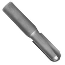 Whiteside 1408 Round Nose Bit, 1/2 Dia, 1-1/4 Cut Length, 1/2 Shank