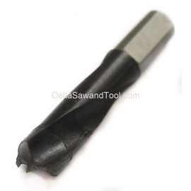 Fisch Carbide Tipped Brad Point Boring Bit - 60mm Long - 12mm Diameter - 10mm Shank- Right Hand - Free USA Shipping