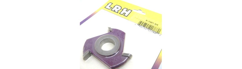 LRH K-1401 shaper cutter molder carbide tipped 1/8" convex radius 3/4" bore