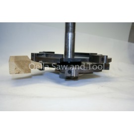 Gladu Adjustable Grooving Cutters 250mm x 20-40mm x 1-1/4" bore insert shaper cutters